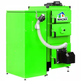    Magma dvojna peć sa čeličnim spremnikom na drva, pelete, mrki ugljen, kameni ugljen 13 kW