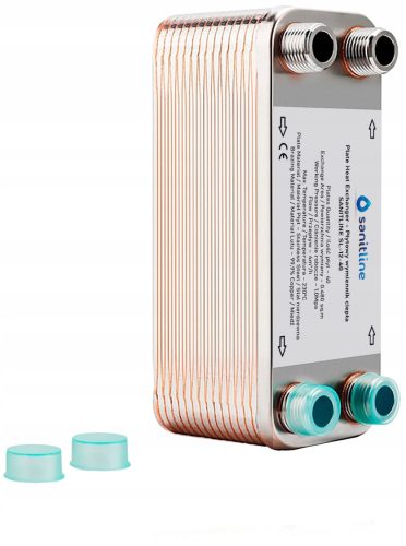 SANITLINE 40 PLOČASTI IZMJENJIVAČ TOPLINE 35kW 4x 3/4"