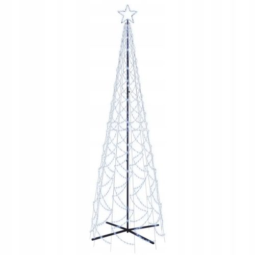  LED KONUSNA božićna jelka, 500 hladno bijela, 100x300