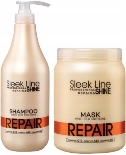  Stapiz SET XXL Sleek Line Repair šampon maska