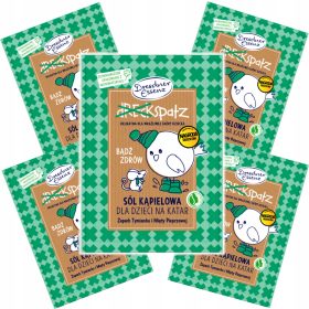   Dječja sol za kupanje protiv prehlade i curenja nosa - 100% veganska, s prirodnim uljima