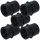 Set 5x PP spojnica 1 1/2" x 1 1/2" (3/2" x 3/2") GW-GW PN10 konektor