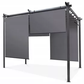 Antracit/siva krov za terasu SPRINT PLUS 3x3 - HARDMAISTER