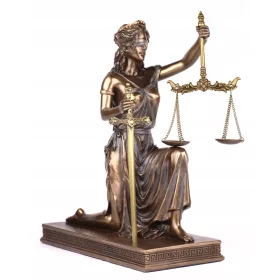 Figurica TEMIDA VERONESE, poklon odvjetniku, NOŽ ZA PISMA