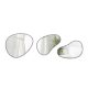 Hubba Pebble Trostruko Ogledalo, Metalni, Asimetrični Oblik, Set od 3