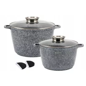 Zilner set posuda, aluminijske posude, 8 kom.