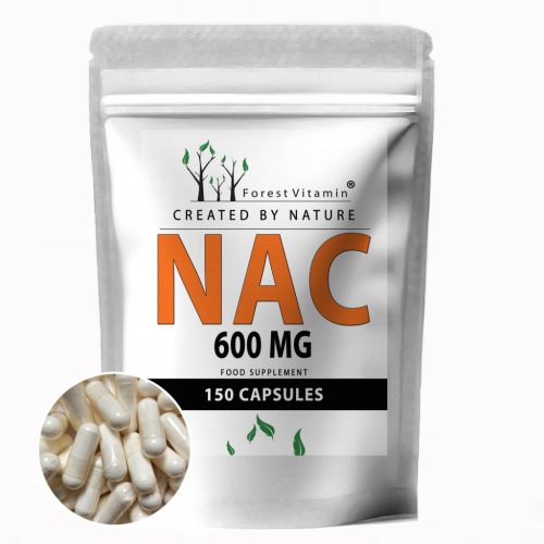 Forest Vitamin® NAC 600 mg - 150 kapsula za potporu antioksidativnog zdravlja