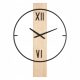 Eglo Living zidni sat crni 40cm