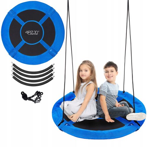 4FIZJO viseća vrtna ljuljačka za djecu – Bocijanje gnijezdo, velika 110cm XL