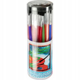   Pletačke školske četke, set od 72 komada različitih veličina 1-6, titanij