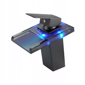   LED slavina za kupaonski umivaonik s LED temperaturnim prikazom