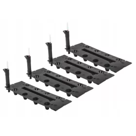    Prosperplast teglica za cvijeće 206 cm x 18 x 4 cm crna plastika
