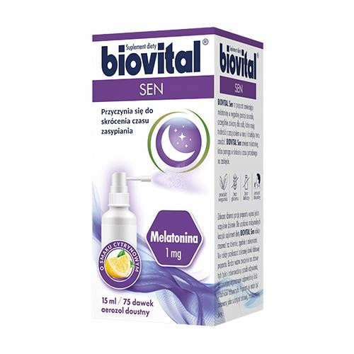 Biovital Sen sprej za usta s melatoninom 15 ml