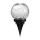  Solarna lampa Superfire, crna, 10 cm, 1 kom.