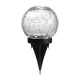  Solarna lampa Superfire, crna, 10 cm, 1 kom.