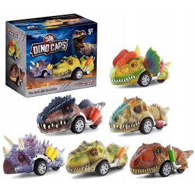 MEGA SET AUTOMOBILA DINOSAURUSA Z NAPĘDEM