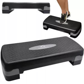 STEP PODEST ZA FITNESS AEROBIK TRENING 2 KORAKA