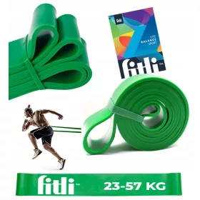   OTPORNA GUMA ZA VJEŽBE POWER BAND Trake za vježbanje GREEN STRONG 23-57kg