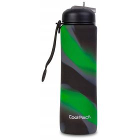    Dječja BOCA ZA VODU Boca SCHOOL Silikonska boca 600 ml Pump Boys