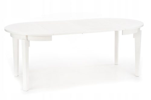  Halmar okrugli stol na razvlačenje 100 x 100 x 77 cm bijeli