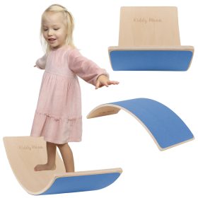 Drvena ravnotežna ploča s filcem za djecu KiddyMoon