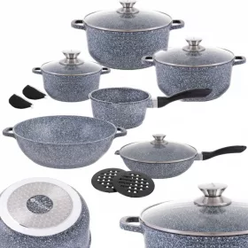 Edel-Hoff set aluminijskih lonaca, 14 kom.