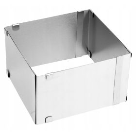   Rozszerivač za torte Rossner 15x28 cm srebrni - Čelični produžni kalup