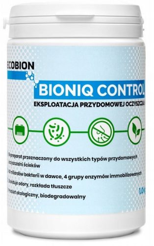 Ecobion BioniQ Kontrola - profesionalni biotehnološki preparat za pročišćivače otpadnih voda 1kg