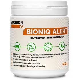   Ecobion BioniQ Alert - Biološki čistač kanalizacije i odvoda, 600g granulat