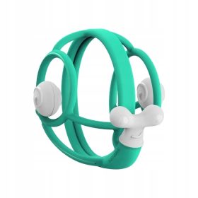    Ortodontski glodalica, sa zvečkom Mombella, silikon, nijanse plave