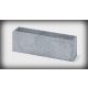 Ograda Davinci Prirodno 100 x 30 cm Betonski Blok za Ograde