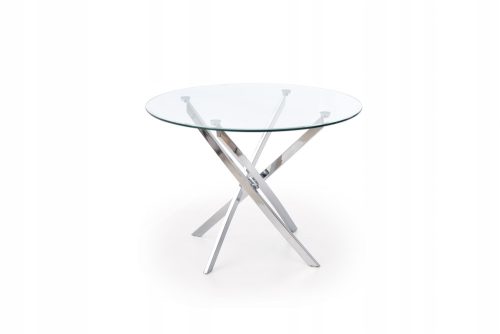 Okrugli stol za blagovaonicu Glamour RAYO Chrome Halmar