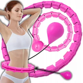 Hula hoop s utezima ARSA GO 46 cm, višenamjenski