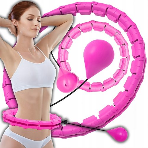 Hula hoop s utezima ARSA GO 46 cm, višenamjenski