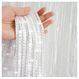    Zavjesa Pasta Bijele Zavjese Zavjese Pasta Strings 300x250 Srebrna pruga