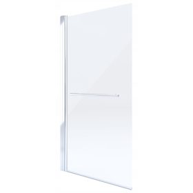 Paravan za kadu Deante jednodijelni, 75 x 145 cm, proziran