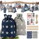  ADVENTSKI KALENDAR DIY VISEĆE TORBE NALJEPNICE LINIJA DAROVI SET