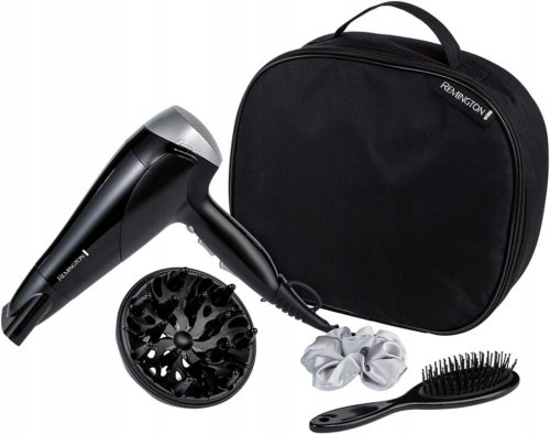  REMINGTON POKLON SET SUŠILO + DIFUZOR + ČETKA + GUMICA + FUTROLA
