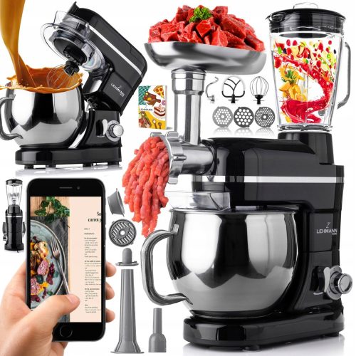 Kuhinjski robot Lehmann Mastic 3000W s planetarnim mikserom i blenderom