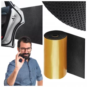   ŠTITNIK ZA VRATA ZA GARAŽU ZIDNA PJENASTA KOMPLET ŠTITNIKA ZA VRATA AUTOMOBILA + crvena vezica za telefon