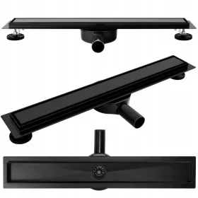 Rea NEO PRO BLACK linijski odvod 80 cm