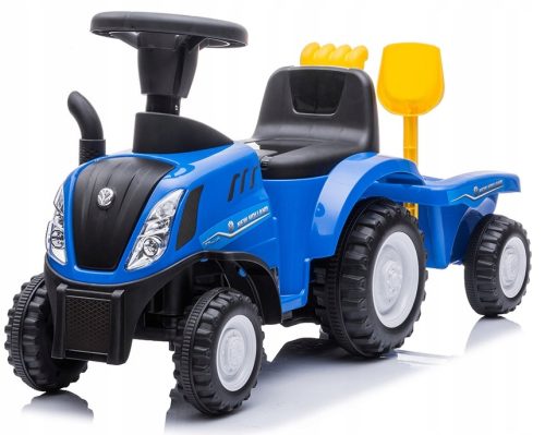  VOŽNJA NA TRAKTORU ZA GURANJE S PRIKOLICOM NEW HOLLAND TRAKTOR SVJETLO ZVUK