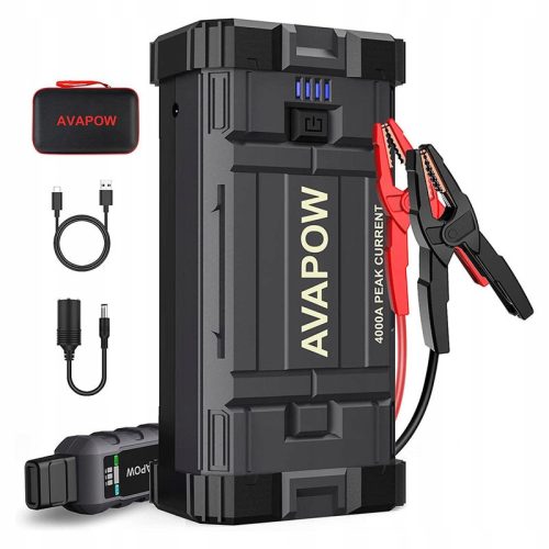 BOOSTER ZAGAŠIVAČ AVAPOW A58 PROFESIONALNI 4000A POWERBANK