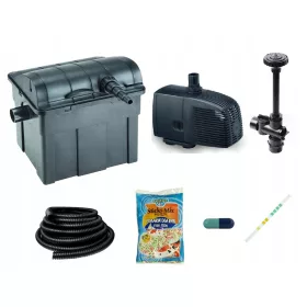   FILTR ZA RIBNJAK 6000L + UV9W LAMPA + PUMPA 2000l/h + CRIJEVO