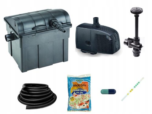 FILTR ZA RIBNJAK 6000L + UV9W LAMPA + PUMPA 2000l/h + CRIJEVO