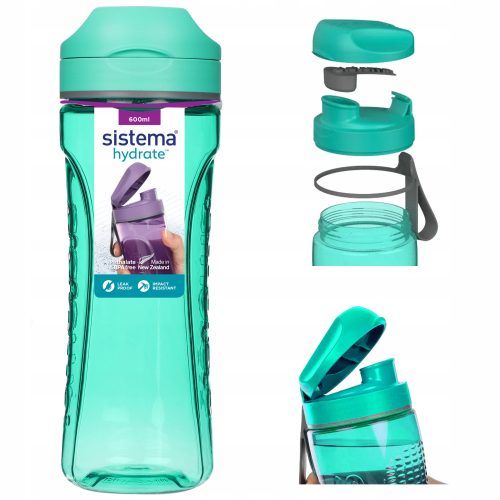 Bidon Sistema Tritan Swift 600 ml, ljubičasta boja