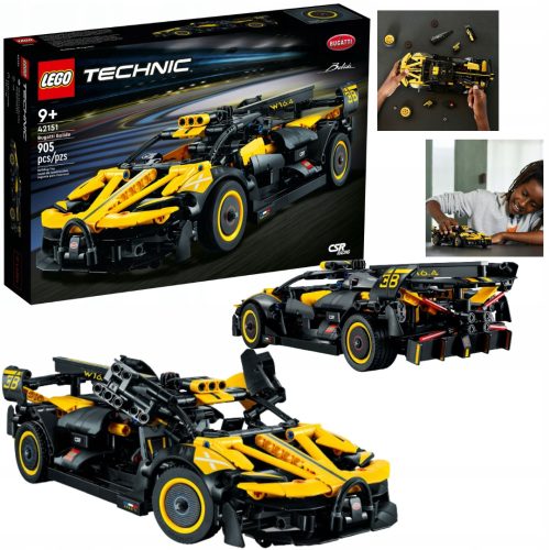  LEGO Technic Bugatti Bolid 42151 + ELEKTRONIČKA BOŽIĆNA ČESTITKA OD: DO: NA DAR
