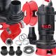 RED TECHNIC Potopna Pumpa sa Rozdrobnjivačem 4u1 750W + Crijevo 2" 20M | 8 BAR | 2"