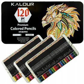Set kvalitetnih bojica KALOUR PROFESIONALNI 120 kom.