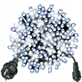 Božićne lampice za vanjsku upotrebu 22,5m 300 LED - Bijelo
